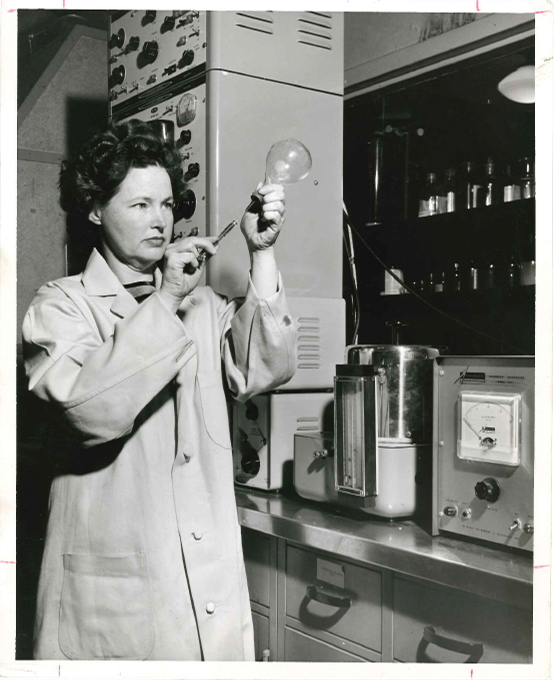 Ruby James works in Southern Research lab